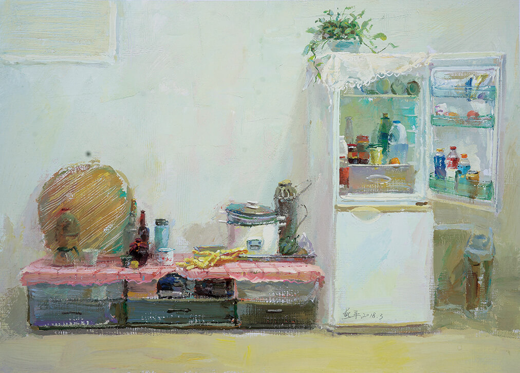 色彩靜物作品